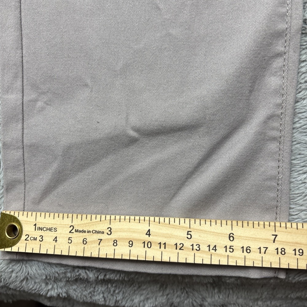 NWT~ESSYSHE Men's Pants Slim Fit Chino Pants Gray 38x30 - Picture 4 of 12